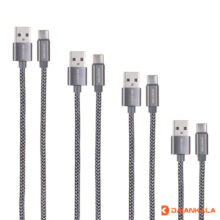 کابل تبدیل USB به USB-C کلومن KOLUMAN مدل kd-19 مجموعه 4 عددی