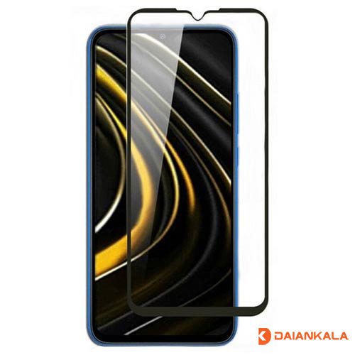 گلس شیشه ای تمام صفحه گوشی شیائومی POCO M3