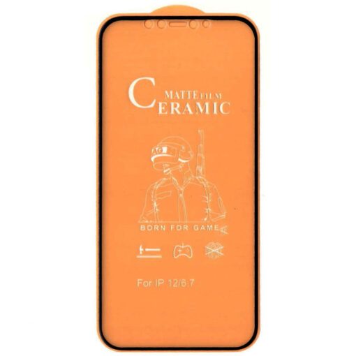 محافظ صفحه نمایش سرامیکی آیفون 12 پرو مکس محافظ صفحه نمایش سرامیکی آیفون 12 پرو مکس