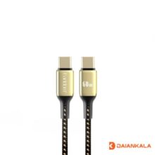 کابل تبدیل usb-c به usb-c ارلدام مدل EC-141c طول سه متر