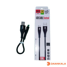 کابل پاور بانک micro-usb برند AKO مدل AC-14 طول 20 سانتی متر