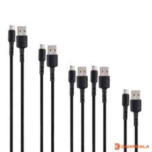 کابل تبدیل USB به microUSB کلومن مدل kd-30 مجموعه 5 عددی